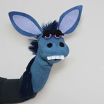 Deluxe Donkey Sock Puppet Kit