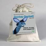 Deluxe Donkey Sock Puppet Kit