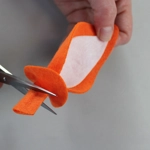 Giraffe Sock Puppet Kit