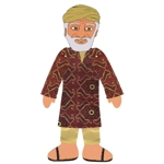 Purim Puppet Making Kit, Ancient Persian Character Design featuring; Esther, Vashti, Haman, Mordecha