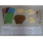 Invent A Superhero Stick Puppet Kit