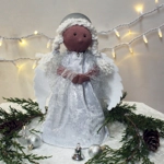 Angel in Silver Tree Topper Sewing Kit