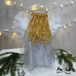 Angel Tree Topper Kit with Silver Gown