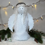 Angel Tree Topper Kit with White Gown