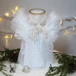 Angel Tree Topper Kit with White Gown