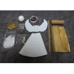 Christmas Sock Angel Sewing Kit in Gold Gown