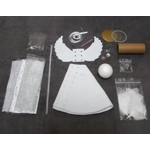 Angel in Silver Tree Topper Sewing Kit