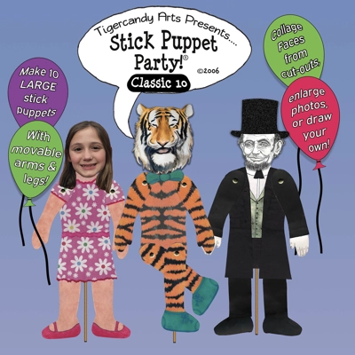 Stick Puppet Party!® Classic 10 Pack