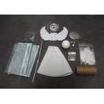 Angel Tree Topper Sewing Kit Frost Blue Gown