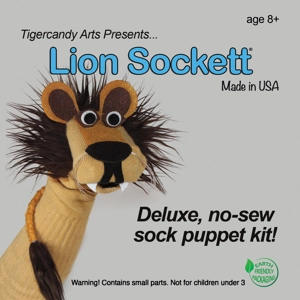 Deluxe Lion Sock Puppet..