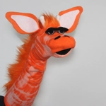 Giraffe Sock Puppet Kit