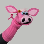 Pig Sock Puppet Kit