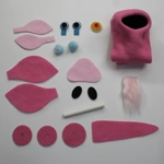 Pig Sock Puppet Kit