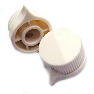 Mini Big Muff-style knob - Cream