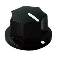 20mm MXR-style fluted knob - Black