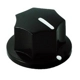 20mm MXR-style fluted knob - Black
