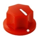 20mm MXR-style fluted knob - Red