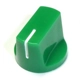 Davies 1510-Style Knob, set screw fitting - Green
