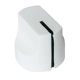 16mm mini Davies 1510-style knob - White