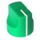 16mm mini Davies 1510-style knob - Green