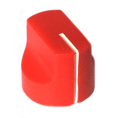 16mm mini Davies 1510-style knob - Red
