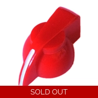 Chicken Head Knob - Red Plastic