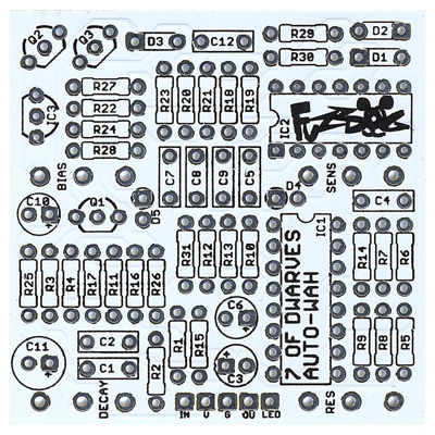 7 of Dwarves Auto Wah PCB