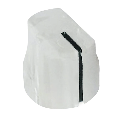 16mm mini Davies 1510-style knob - Clear