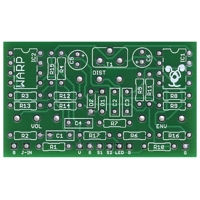 Warp Sound - Fuzz and Filter PCB