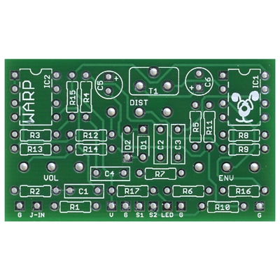 Warp Sound - Fuzz and Filter PCB