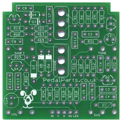 Ramesses Muff Fuzz PCB