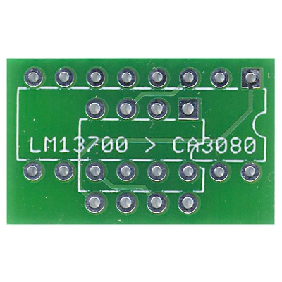 CA3080 - LM13700 Adapter PCB