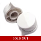 Mini Big Muff-style knob - White