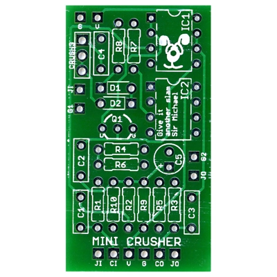 FuzzPup Crusher - Analog Bit Crusher
