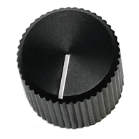 14x12mm Knurled Aluminium Knob - ..