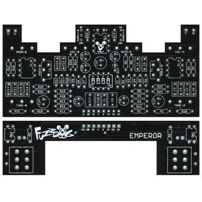 Emperor Dual Overdrive PCB Set