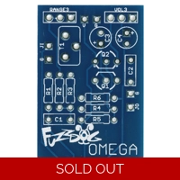 FuzzPup Omega Treble Boost PCB