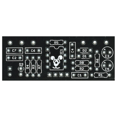 Maestro MFZ-1 Fuzz PCB