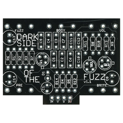 Moon Unit - Dark Side of the Fuzz PCB