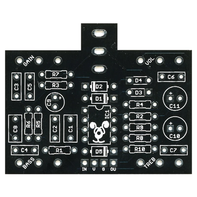 Beast Overdrive PCB
