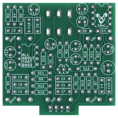 Logical Bass Pre-Amp PCB