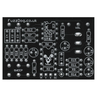 Spooky Mids Filter PCB