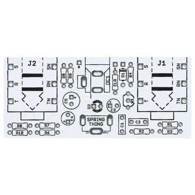 Cream Buffer Board-Mount PCB
