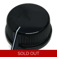 Davies 1470 Style knob - Black