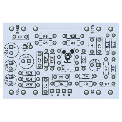 Tone Cleanser EQ PCB