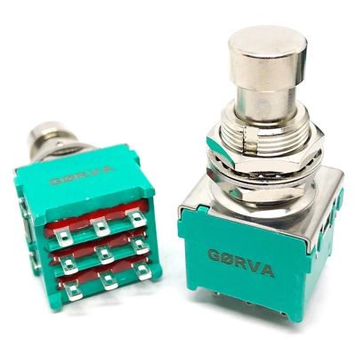 GORVA Premium 3PDT Footswitches