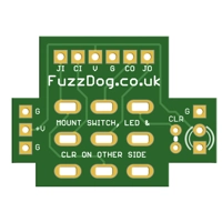 3PDT True Bypass Daughterboard
