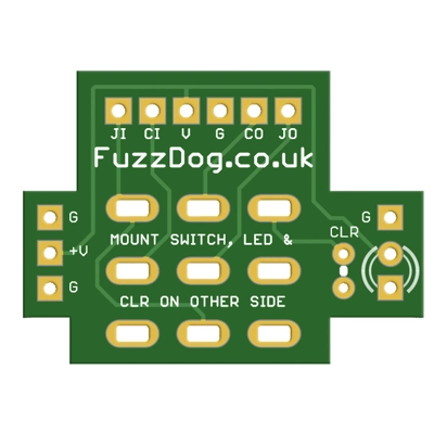 3PDT True Bypass Daughterboard