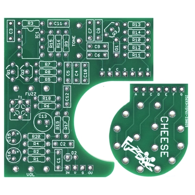 Stinky Cheese Fuzz PCB
