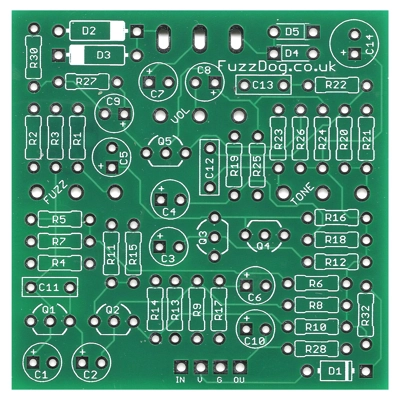 Fuzz Master General PCB